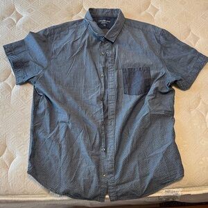 Calvin Klein Navy Casual Button Down Shirt